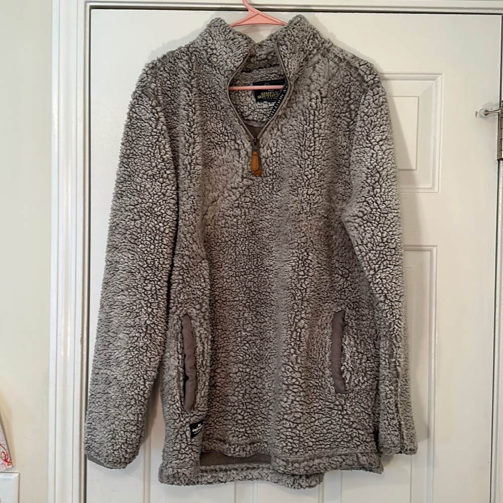 Simply Southern, Size X-Large, Faux Fur Jacket